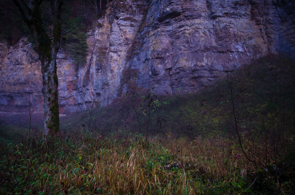 Dämmerung in der Wutachschlucht