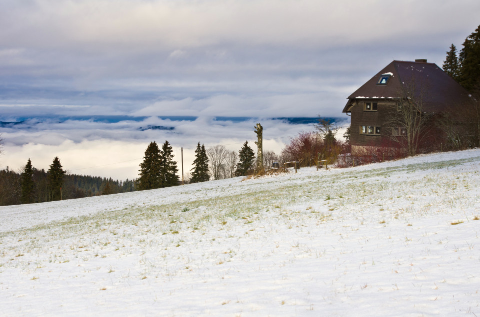 Tiefe Wolken bei Breitnau