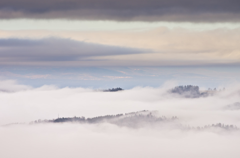 Tiefe Wolken bei Breitnau