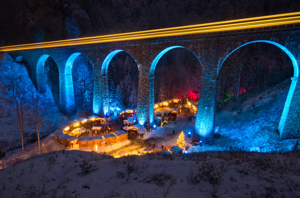 Weihnachtsmarkt in der Ravennaschlucht