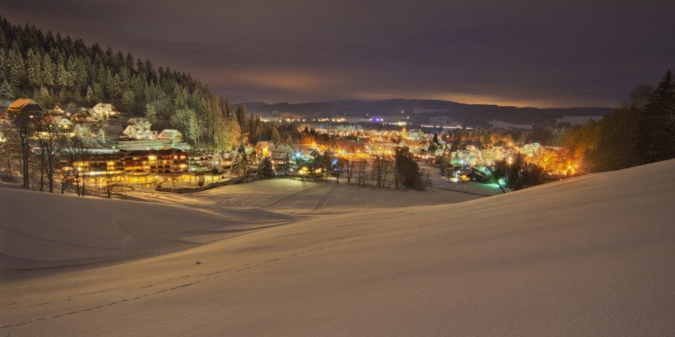 Winternacht in Hinterzarten