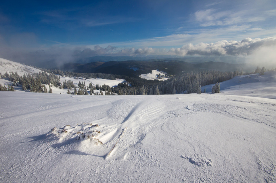 Feldberg nach Wintereinbruch