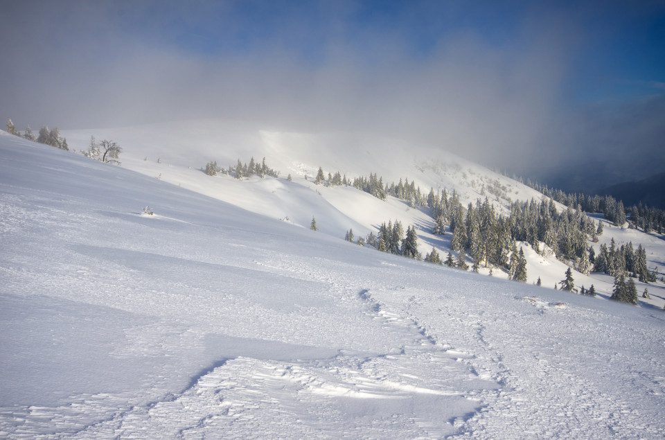 Feldberg nach Wintereinbruch