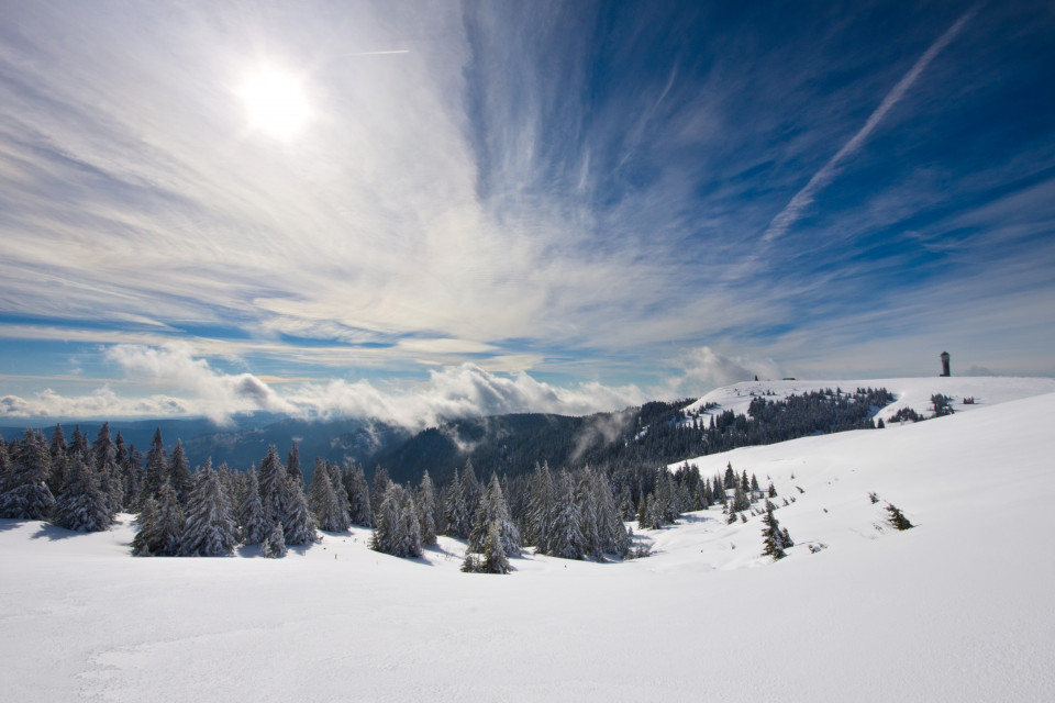 Feldberg nach Wintereinbruch