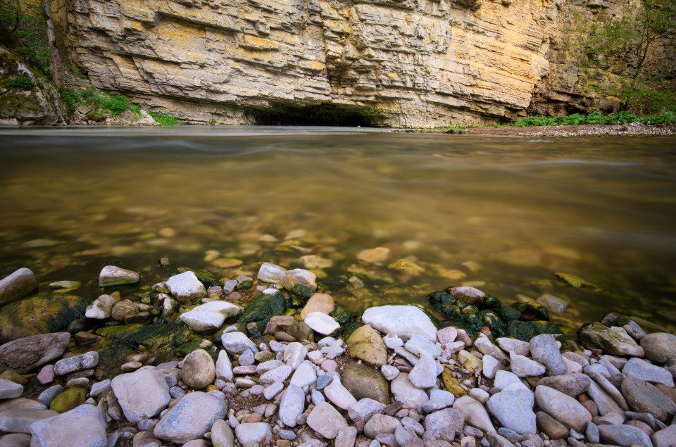 Am Rümmelesteg in der Wutachschlucht