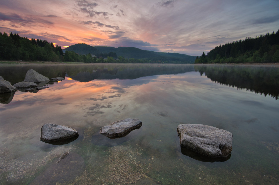 Morgens am Schluchsee