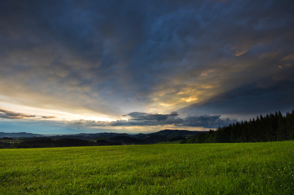 Abendstimmung Hohlen Graben bei St. Märgen