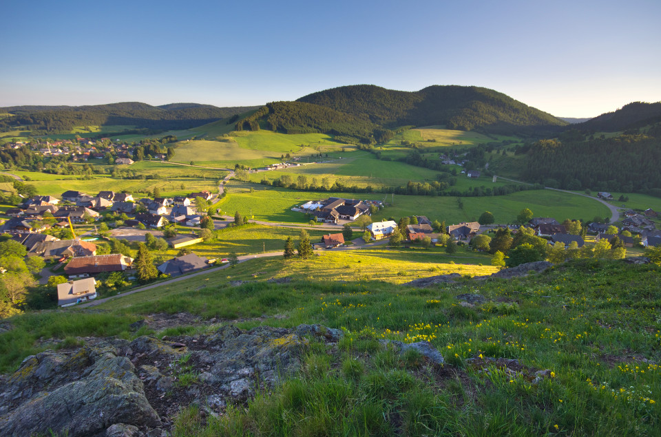 Bernau, Blick vom Scheibenfelsen