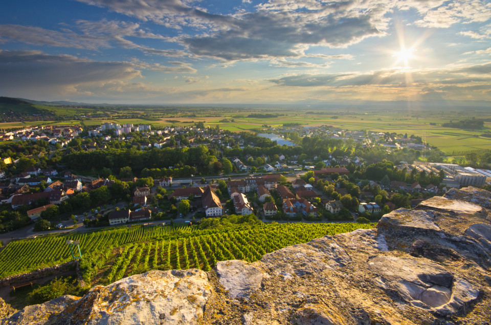 Blick über Staufen