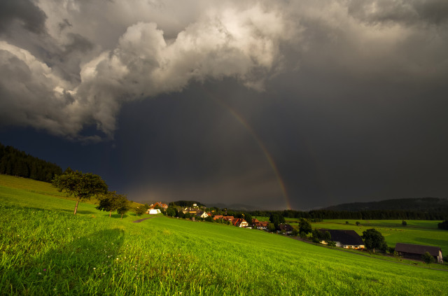 Schauerwetter bei Breitnau