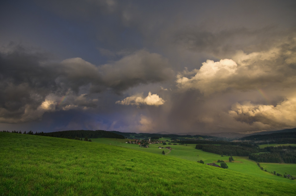 Schauerwetter bei Breitnau