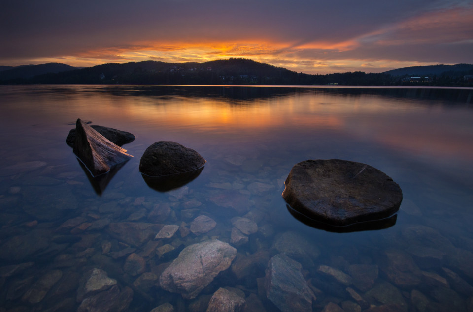 Abendstimmung am Titisee