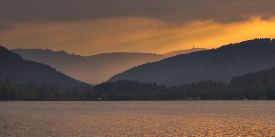 Abendstimmung am Titisee