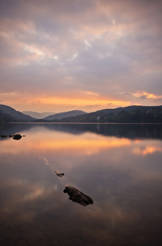 Abendstimmung am Titisee