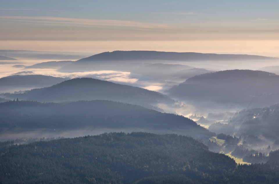 Blick vom Seebuck über das Seebachtal zum Hochfirst