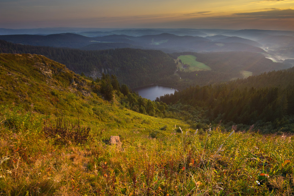 Sonnenaufgang auf dem Seebuck