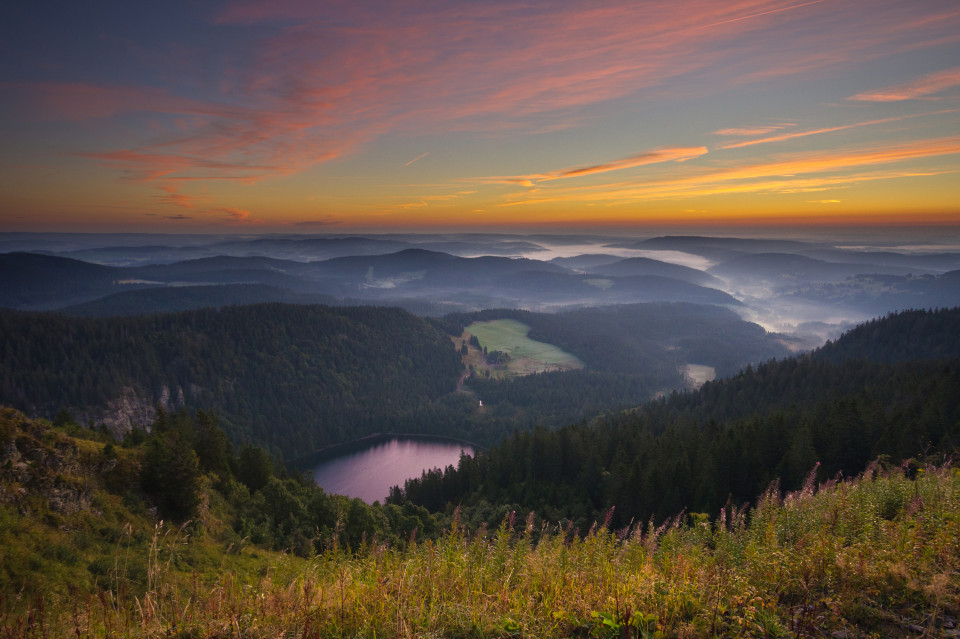 Morgendämmerung auf dem Seebuck