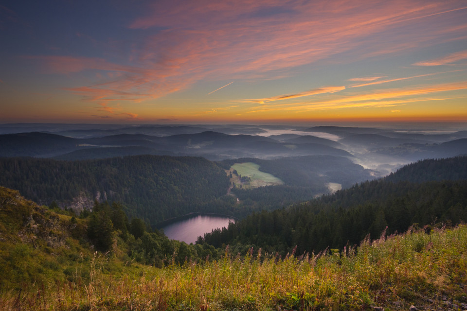 Morgendämmerung auf dem Seebuck