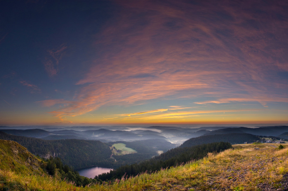 Morgendämmerung auf dem Seebuck