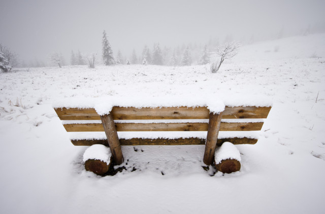 Wintereinbruch am Feldberg