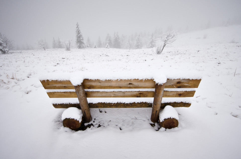 Wintereinbruch am Feldberg