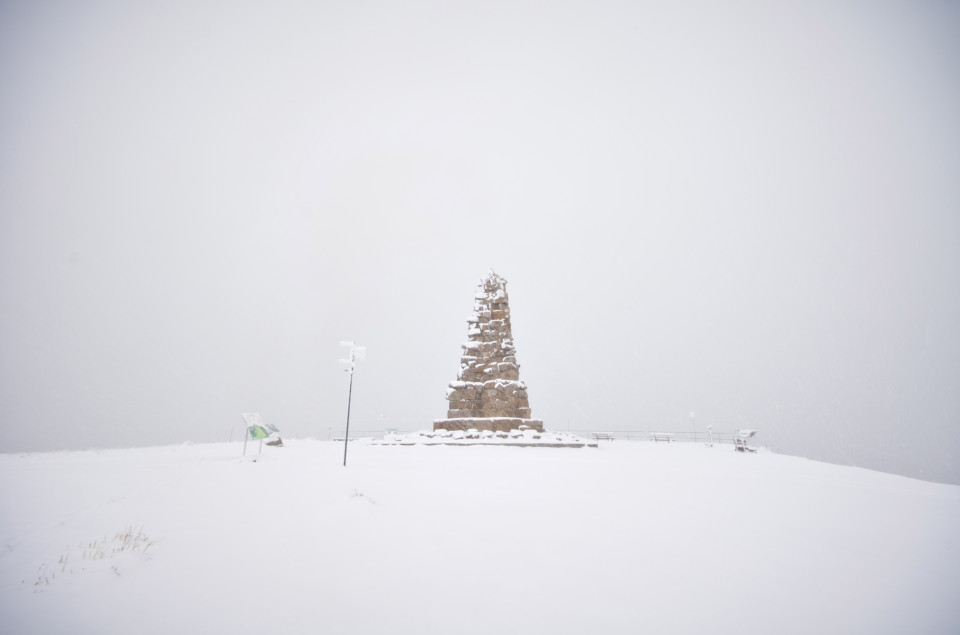 Wintereinbruch am Feldberg