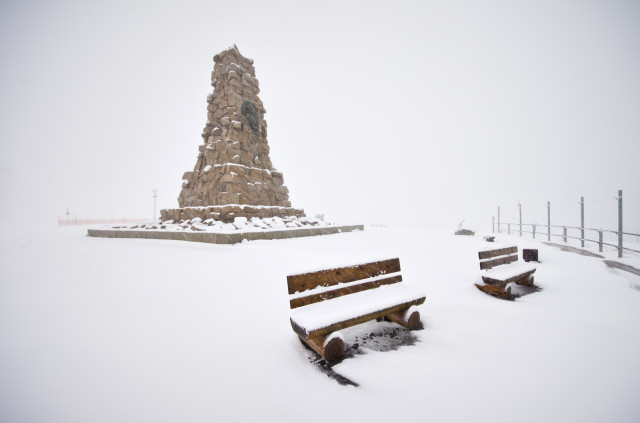 Wintereinbruch am Feldberg