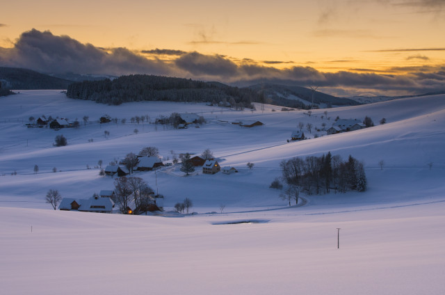 Winterlandschaft Breitnau-Hinterdorf