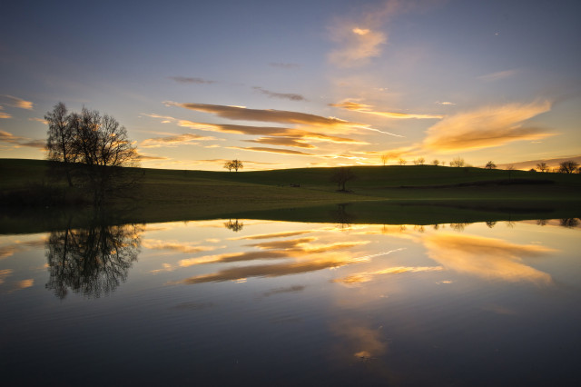 Abendstimmung am Eichener See