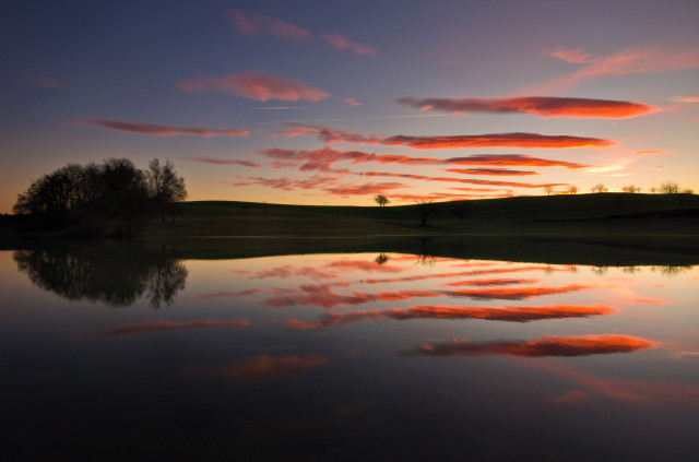 Abendstimmung am Eichener See