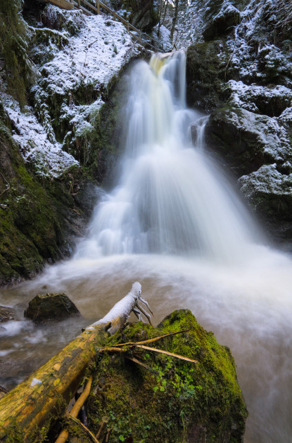 Wasserfall in der Lotenbachklamm