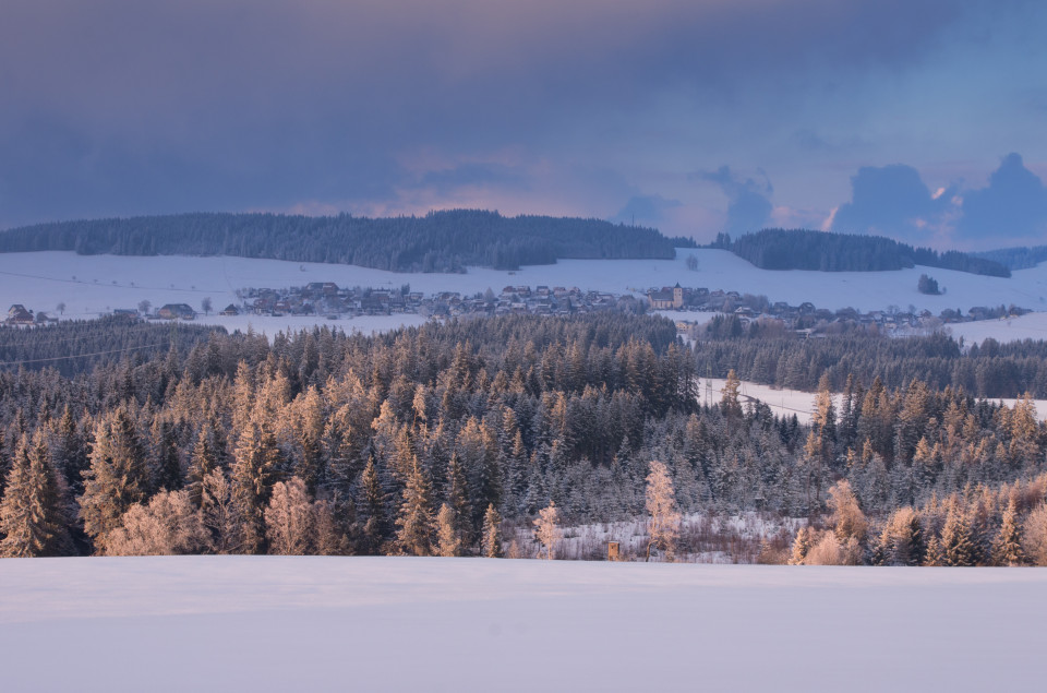 Blick von Süden auf Breitnau