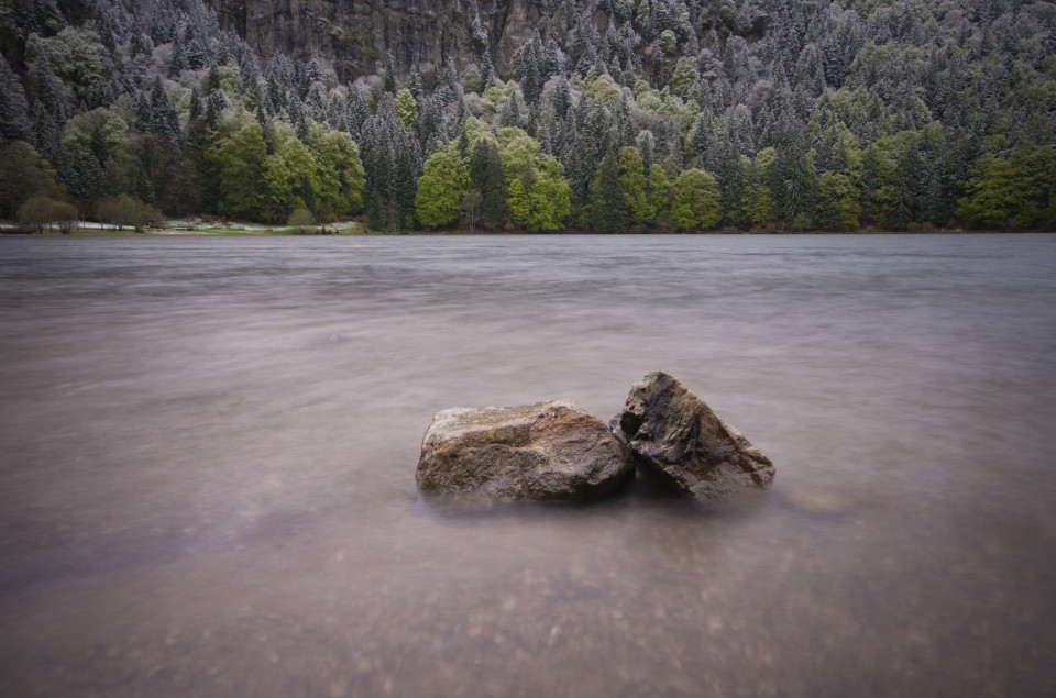 Später Wintereinbruch am Feldsee