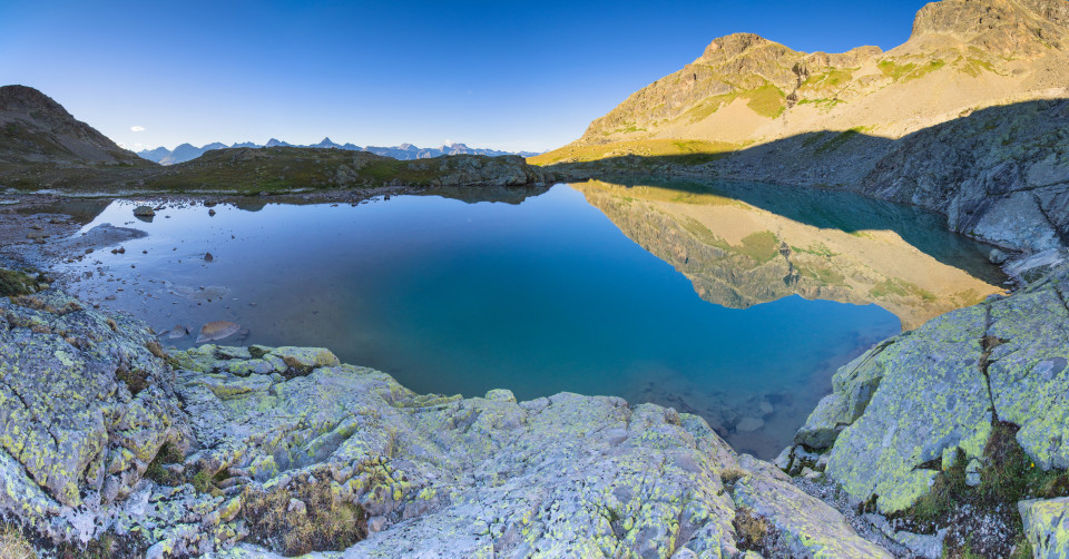 Panorama Lej da l'Ova Cotschna