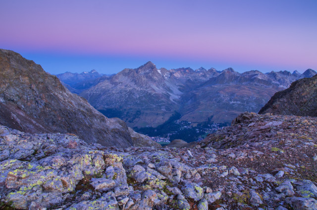 Zwischen Piz Mezdi und Piz Rosatsch