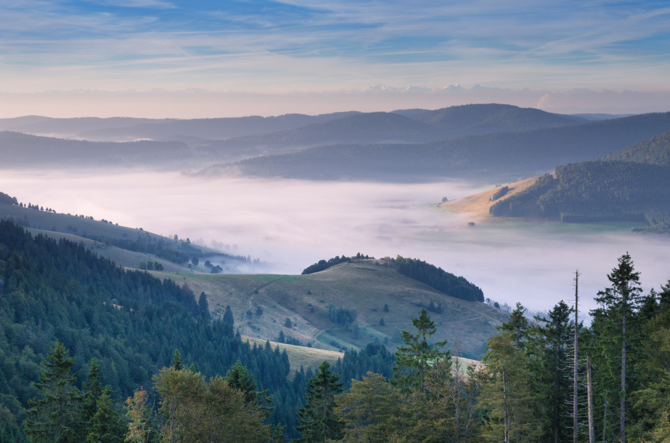 Herbstmorgen über dem Bernauer Hochtal