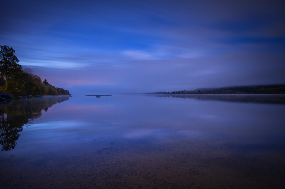 Morgendämmerung am Schluchsee