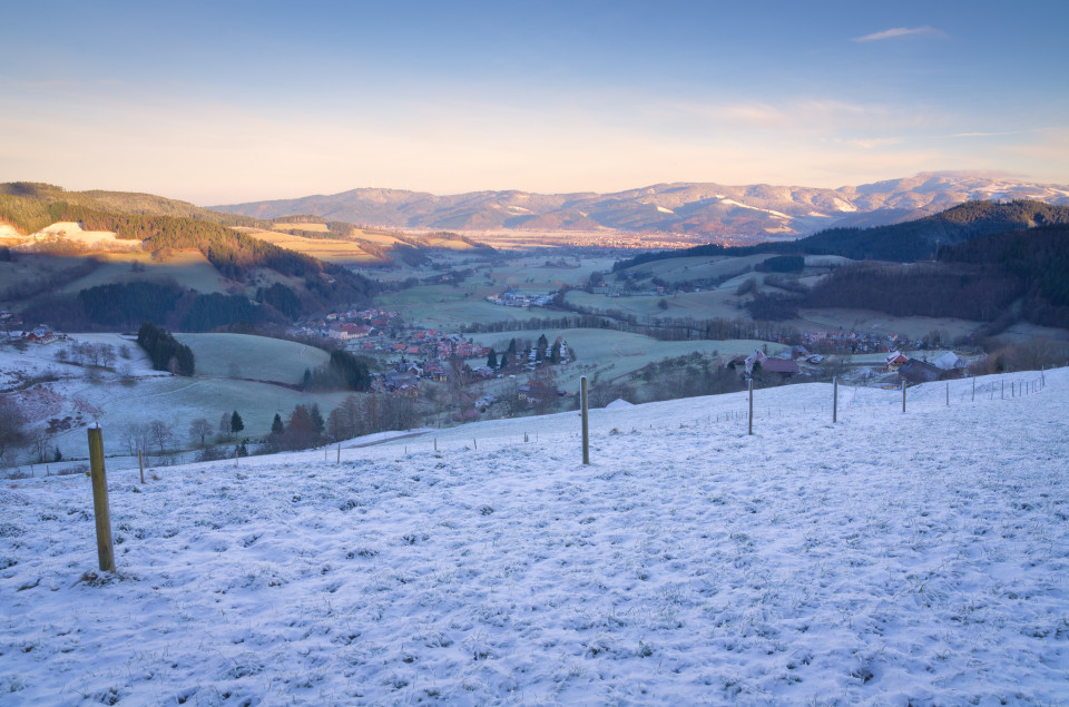 Wintermorgen, Oberried-Vörlinsbach