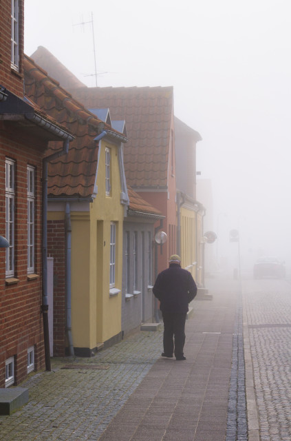 Straße in Ringkøbing