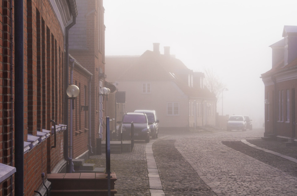 Straße in Ringkøbing