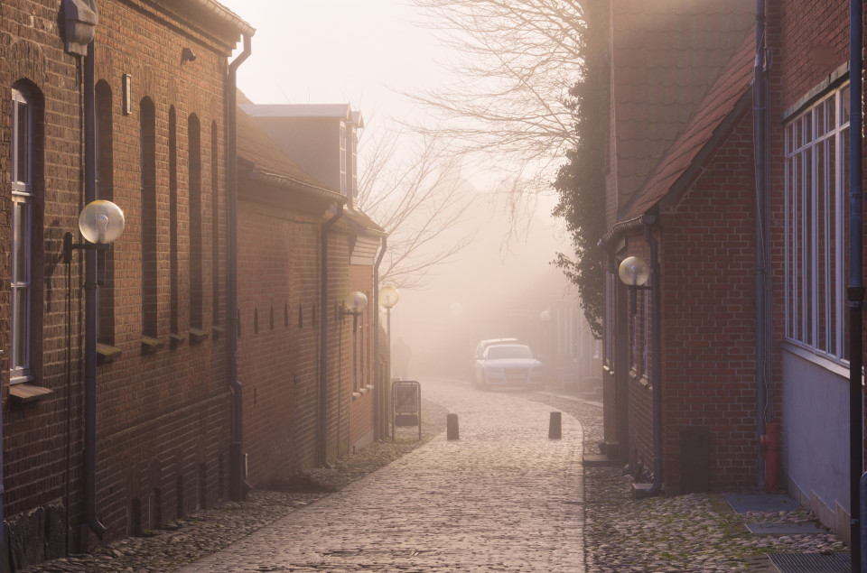 Straße in Ringkøbing