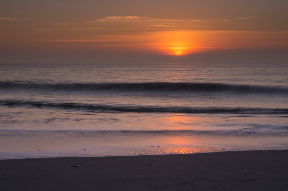 Sonnenuntergang an der Nordsee