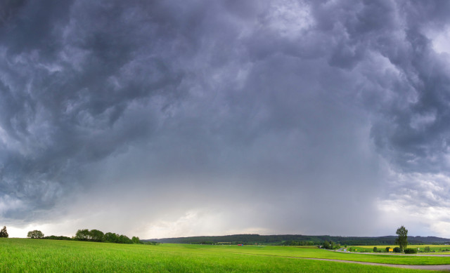 Gewitterstimmung bei Unadingen