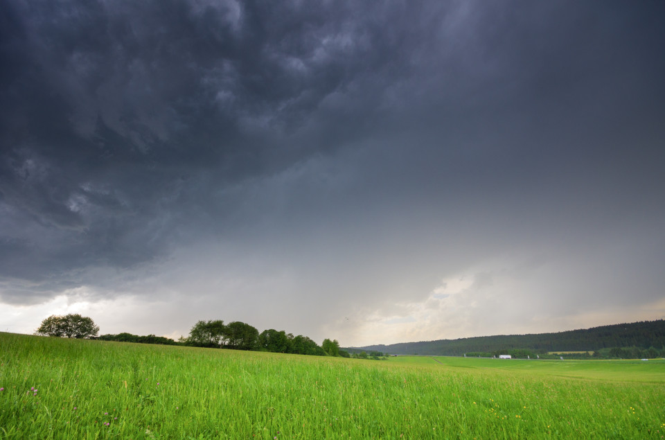 Gewitterstimmung bei Unadingen