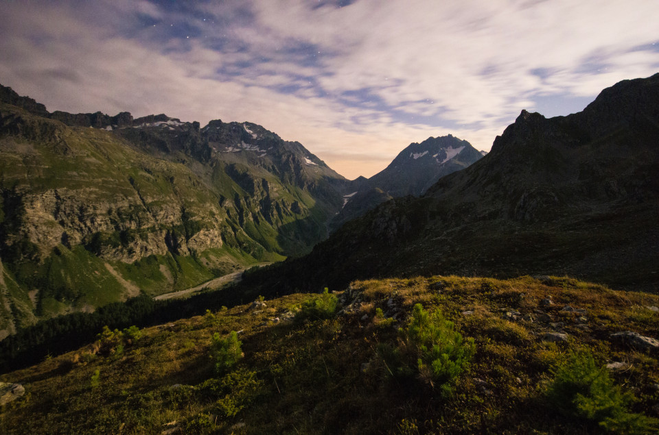 Val Forno bei Nacht