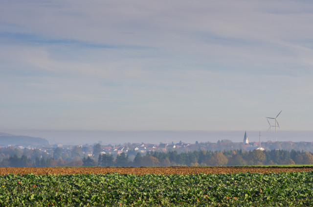 Blick von Asch nach Bermaringen