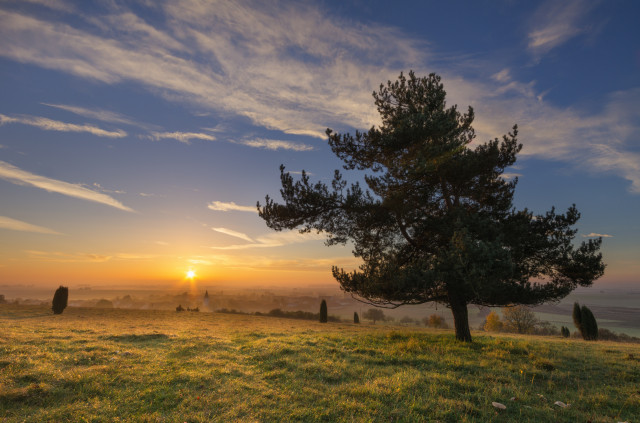 Sonnenaufgang bei Temmenhausen