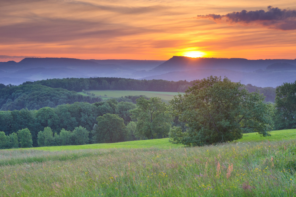 Sonnenaufgang am Fränkel