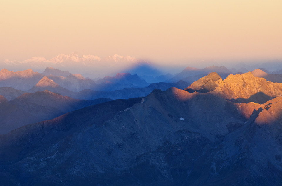 Aussicht vom Piz Güglia (Piz Julier)