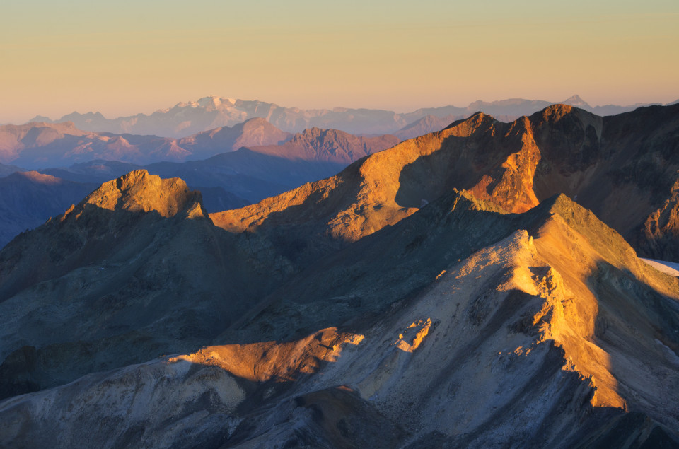 Aussicht vom Piz Güglia (Piz Julier)